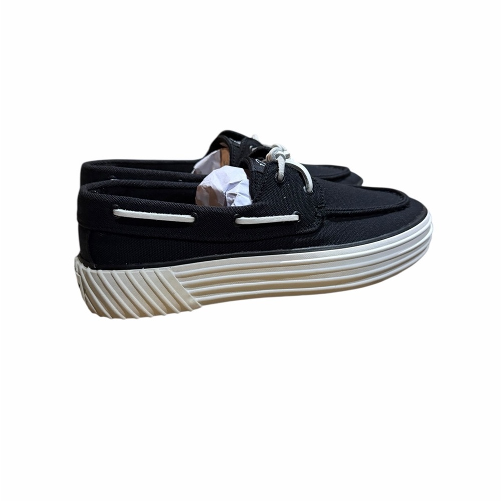 NIB Sperry Bahama 2 Platform Canvas‎ Boat Shoes